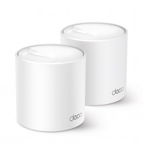 Wireless Router | TP-LINK | Wireless Router | 2-pack | 2900 Mbps | Mesh | Wi-Fi 6 | 3x10/100/1000M | Number of antennas 2 | DECOX50(2-PACK)