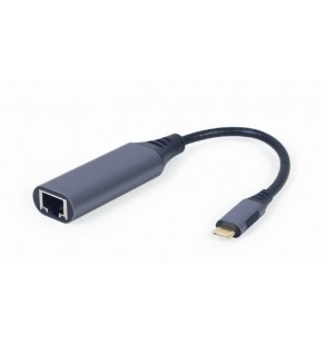 I/O ADAPTER USB-C TO LAN/GREY A-USB3C-LAN-01 GEMBIRD