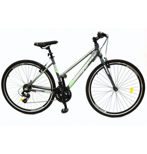 BICYCLE MTB WX400 R:28" F:18"/GREY/GREENWHISPER