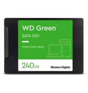 SSD | WESTERN DIGITAL | Green | 240GB | SATA 3.0 | SLC | Read speed 545 MBytes/sec | 2,5" | MTBF 1000000 hours | WDS240G3G0A