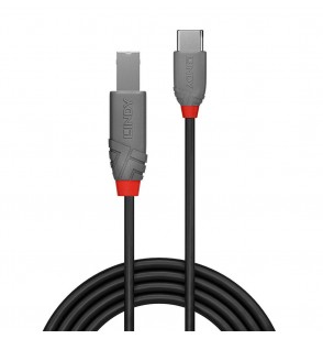 CABLE USB2 C-B 0.5M/ANTHRA 36940 LINDY