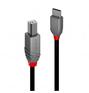 CABLE USB2 C-B 3M/ANTHRA 36943 LINDY