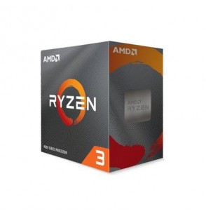 CPU | AMD | Desktop | Ryzen 3 | 4100 | Renoir | 3800 MHz | Cores 4 | 2MB | Socket SAM4 | 65 Watts | BOX | 100-100000510BOX