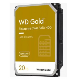 HDD | WESTERN DIGITAL | Gold | WD202KRYZ | 20TB | SATA | 512 MB | 7200 rpm | 3,5" | WD202KRYZ