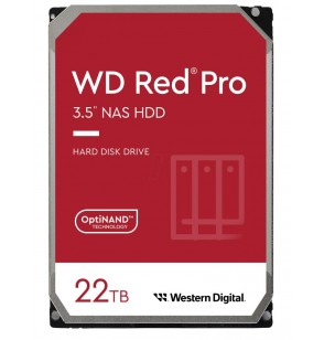 HDD | WESTERN DIGITAL | Red Pro | 22TB | SATA | 512 MB | 7200 rpm | 3,5" | WD221KFGX