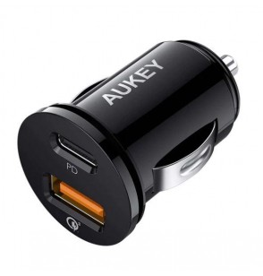 MOBILE CHARGER CAR CC-Y11/USB-C/USB-A CAAN1003919C AUKEY