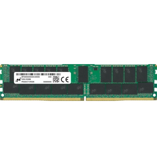 Server Memory Module | MICRON | DDR4 | 64GB | RDIMM/ECC | 3200 MHz | CL 22 | 1.2 V | MTA36ASF8G72PZ-3G2R