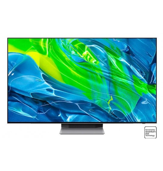 TV Set | SAMSUNG | 55" | OLED/4K/Smart | 3840x2160 | Wireless LAN | Bluetooth | Tizen | Silver | QE55S95BATXXH