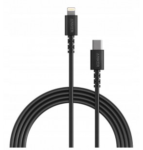 CABLE LIGHTNING TO USB-C 1.8M/BLACK A8618H11 ANKER