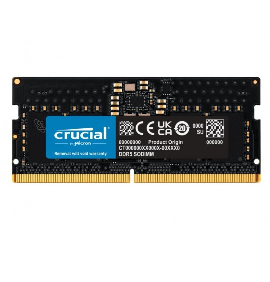 NB MEMORY 8GB DDR5-4800/SO CT8G48C40S5 CRUCIAL