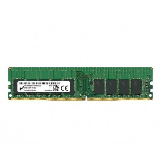 Server Memory Module | MICRON | DDR4 | 16GB | UDIMM/ECC | 3200 MHz | CL 22 | 1.2 V | MTA9ASF2G72AZ-3G2R