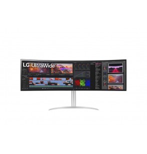 LCD Monitor | LG | 49WQ95C-W | 49" | Curved | Panel IPS | 5120x1440 | 32:9 | Matte | 5 ms | Speakers | Swivel | Height adjustable | Tilt | 49WQ95C-W
