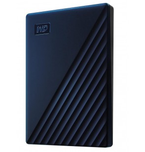External HDD | WESTERN DIGITAL | My Passport for Mac | WDBA2F0050BBL-WESN | 5TB | USB-C | USB 3.2 | Colour Midnight Blue | WDBA2F0050BBL-WESN