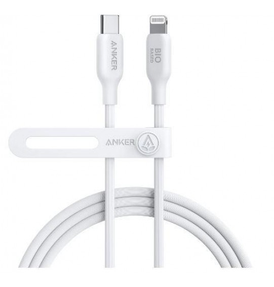 CABLE LIGHTNING TO USB-C 0.9M/541 WHITE A80A1G21 ANKER