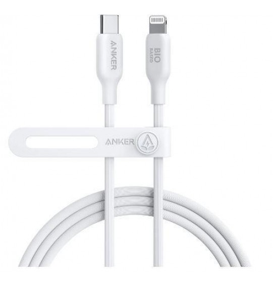 CABLE LIGHTNING TO USB-C 1.8M/541 WHITE A80A2G21 ANKER