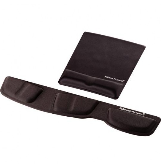 MOUSE PAD WRIST SUPPORT/BLACK 9181201 FELLOWES