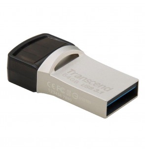 MEMORY DRIVE FLASH USB3 64GB/890 TS64GJF890S TRANSCEND