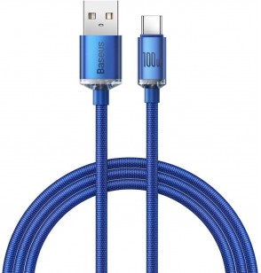 CABLE USB4 TO USB-C 1.2M 100W/BLUE CAJY000403 BASEUS