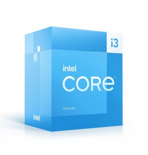 CPU | INTEL | Desktop | Core i3 | i3-13100 | Raptor Lake | 3400 MHz | Cores 4 | 12MB | Socket LGA1700 | 60 Watts | GPU UHD 730 | BOX | BX8071513100SRMBU
