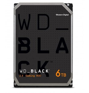 HDD | WESTERN DIGITAL | Black | 6TB | SATA | 128 MB | 7200 rpm | 3,5" | WD6004FZWX
