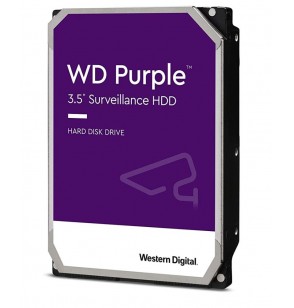 HDD | WESTERN DIGITAL | Purple | 6TB | SATA | 256 MB | 5400 rpm | 3,5" | WD64PURZ
