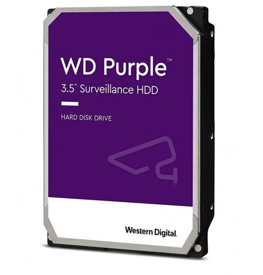 HDD | WESTERN DIGITAL | Purple | 6TB | SATA | 256 MB | 5400 rpm | 3,5" | WD64PURZ