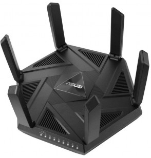 Wireless Router | ASUS | Wireless Router | 7800 Mbps | Mesh | Wi-Fi 5 | Wi-Fi 6 | Wi-Fi 6e | IEEE 802.11a | IEEE 802.11b | IEEE 802.11n | USB 3.2 | 1 WAN | 3x10/100/1000M | 1x2.5GbE | Number of antennas 6 | RT-AXE7800