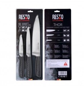 KNIFE SET 3PCS/95502 RESTO
