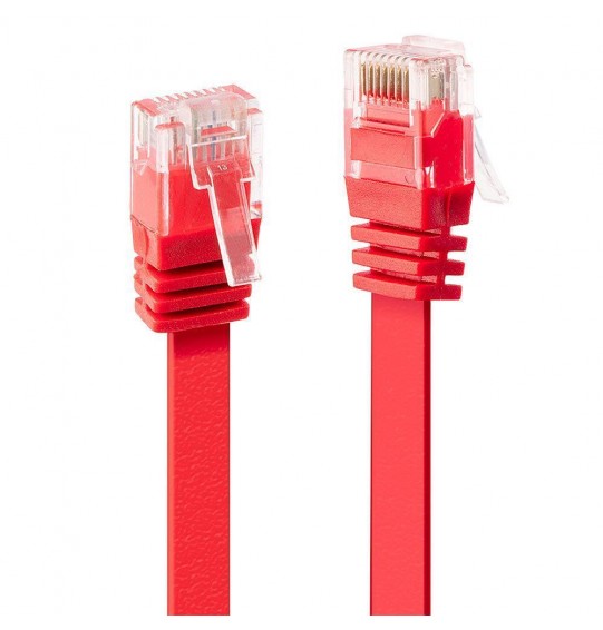 CABLE CAT6 U/UTP 3M/RED 47513 LINDY