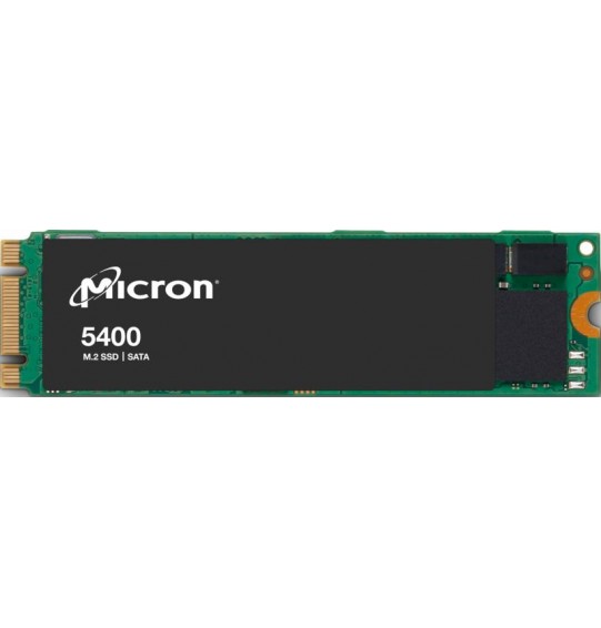 SSD | MICRON | 5400 Pro | 480GB | M.2 | SATA 3.0 | Write speed 350 MBytes/sec | Read speed 540 MBytes/sec | 7mm | MTBF 3000000 hours | MTFDDAV480TGA-1BC1ZABYYR