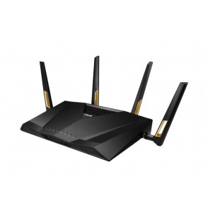 Wireless Router | ASUS | Wireless Router | 6000 Mbps | Mesh | Wi-Fi 6 | USB 3.2 | 1 WAN | 4x10/100/1000M | 1x2.5GbE | Number of antennas 4 | RT-AX88UPRO