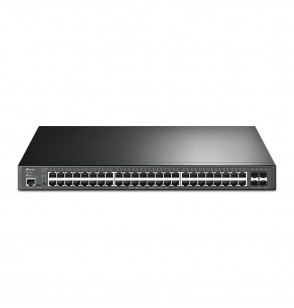 Switch | TP-LINK | Type L2+ | Rack | 48x10Base-T / 100Base-TX / 1000Base-T | 4xSFP+ | 1 | 1 | PoE+ ports 48 | 500 Watts | TL-SG3452XP