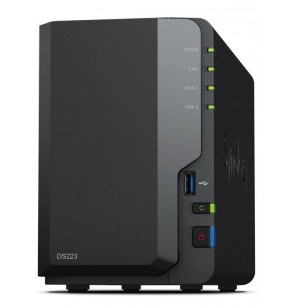 NAS STORAGE TOWER 2BAY/NO HDD USB3.2 DS223 SYNOLOGY