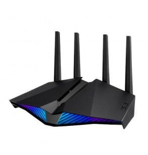 Wireless Router | ASUS | Router | 5400 Mbps | Wi-Fi 6 | IEEE 802.11a | IEEE 802.11b | IEEE 802.11g | IEEE 802.11n | IEEE 802.11ac | IEEE 802.11ax | 4x10/100/1000M | LAN \ WAN ports 1 | Number of antennas 4 | RT-AX82UV2