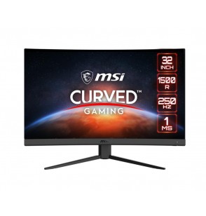 LCD Monitor | MSI | G32C4X | 31.5" | Gaming/Curved | Panel VA | 1920x1080 | 16:9 | 250Hz | Matte | 1 ms | Tilt | Colour Black | G32C4X