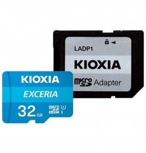 MEMORY MICRO SDHC 32GB UHS-I/W/A LMEX1L032GG2 KIOXIA