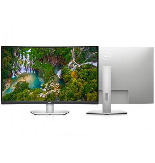 LCD Monitor | DELL | S3221QSA | 31.5" | Business/4K/Curved | Panel VA | 3840x2160 | 16:9 | 60Hz | Matte | 4 ms | Speakers | Height adjustable | Tilt | Colour Silver | 210-BFVU