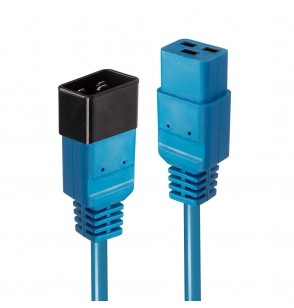 CABLE POWER IEC EXTENSION 2M/BLUE 30121 LINDY