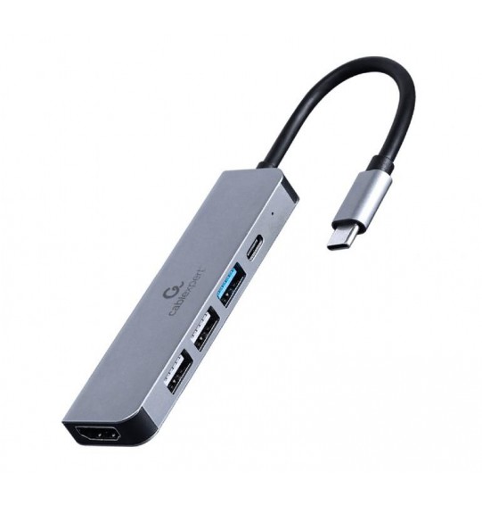 I/O ADAPTER USB-C TO HDMI/USB3/5IN1 A-CM-COMBO5-03 GEMBIRD