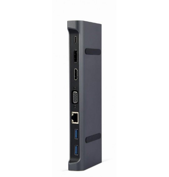 I/O ADAPTER USB-C TO HDMI/USB3/9IN1 A-CM-COMBO9-02 GEMBIRD