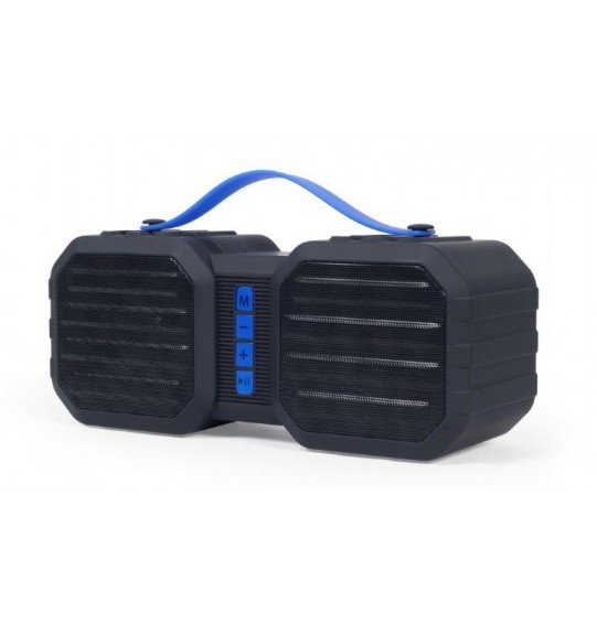 Portable Speaker | GEMBIRD | Black / Blue | Portable | 1xAudio-In | 1xMicroSD Card Slot | Bluetooth | SPK-BT-19