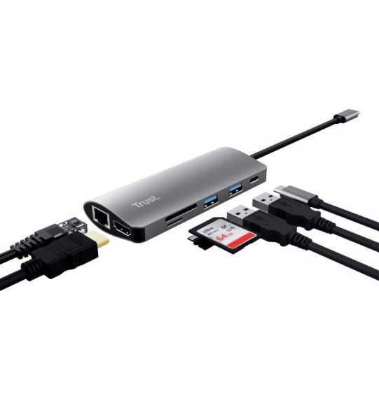 ADAPTER USB-C DALYX 7-IN-1/23775 TRUST