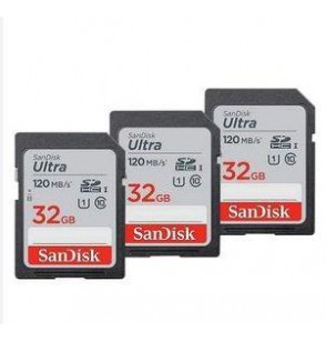 MEMORY SDHC 32GB UHS-I/3PC SDSDUN4-032G-GN6IM SANDISK