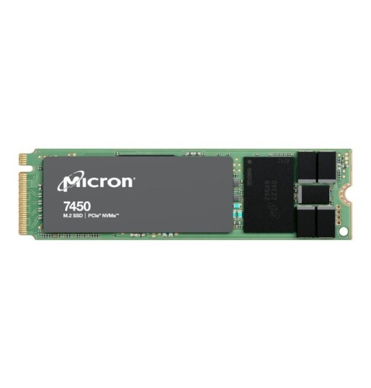 SSD | MICRON | 7450 PRO | 400GB | M.2 | NVMe | TLC | Write speed 700 MBytes/sec | Read speed 5000 MBytes/sec | TBW 7450 TB | MTBF 2000000 hours | MTFDKBA400TFS-1BC1ZABYYR