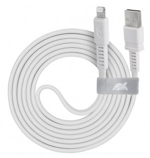 CABLE USB-A TO LIGHTNING 1.2M/WHITE PS6008 RIVACASE