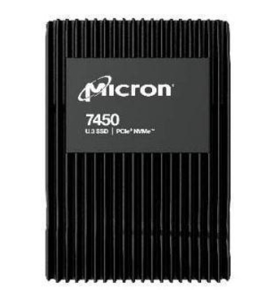 SSD | MICRON | SSD series 7450 MAX | 1.6TB | PCIE | NVMe | NAND flash technology TLC | Write speed 1500 MBytes/sec | Read speed 8000 MBytes/sec | Form Factor U.3 | TBW 8700 TB | MTBF 200000 hours | MTFDKCC1T6TFS-1BC1ZABYYR