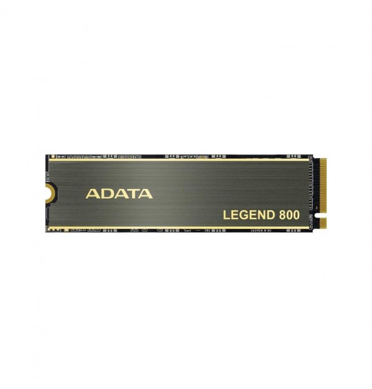 SSD | ADATA | LEGEND 800 | 1TB | M.2 | PCIE | NVMe | 3D NAND | Write speed 2200 MBytes/sec | Read speed 3500 MBytes/sec | TBW 600 TB | MTBF 1500000 hours | ALEG-800-1000GCS