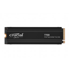 SSD | CRUCIAL | T700 | 2TB | M.2 | PCIE | NVMe | TLC | Write speed 11800 MBytes/sec | Read speed 12400 MBytes/sec | TBW 1200 TB | CT2000T700SSD5