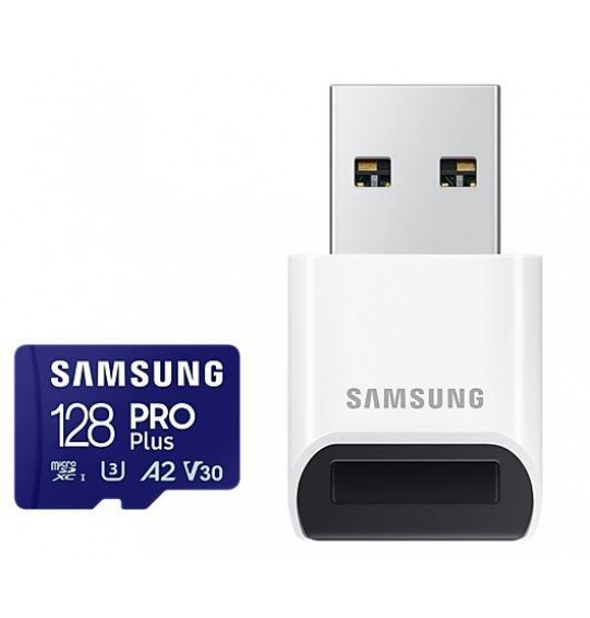 MEMORY MICRO SDXC PRO+ 128GB/W/READER MB-MD128SB/WW SAMSUNG