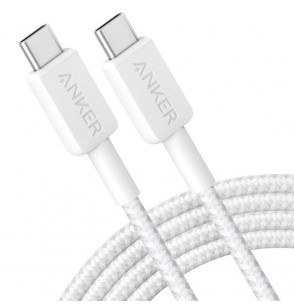 CABLE USB-C TO USB-C 1.8M/322 WHITE A81F6G21 ANKER